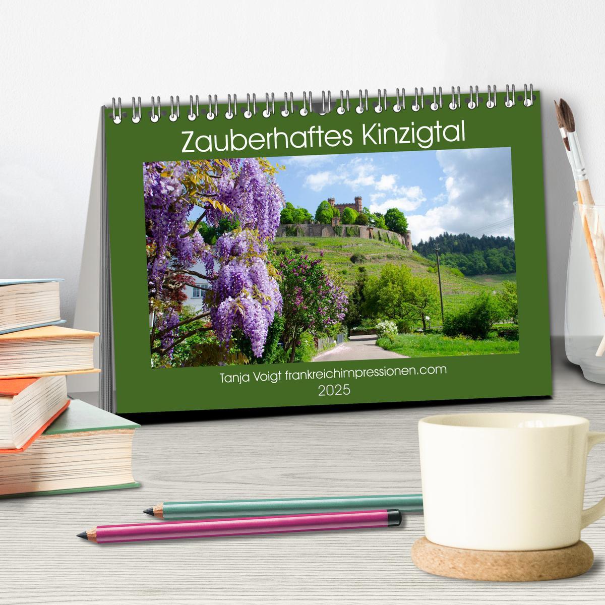 Bild: 9783435284399 | Zauberhaftes Kinzigtal (Tischkalender 2025 DIN A5 quer), CALVENDO...