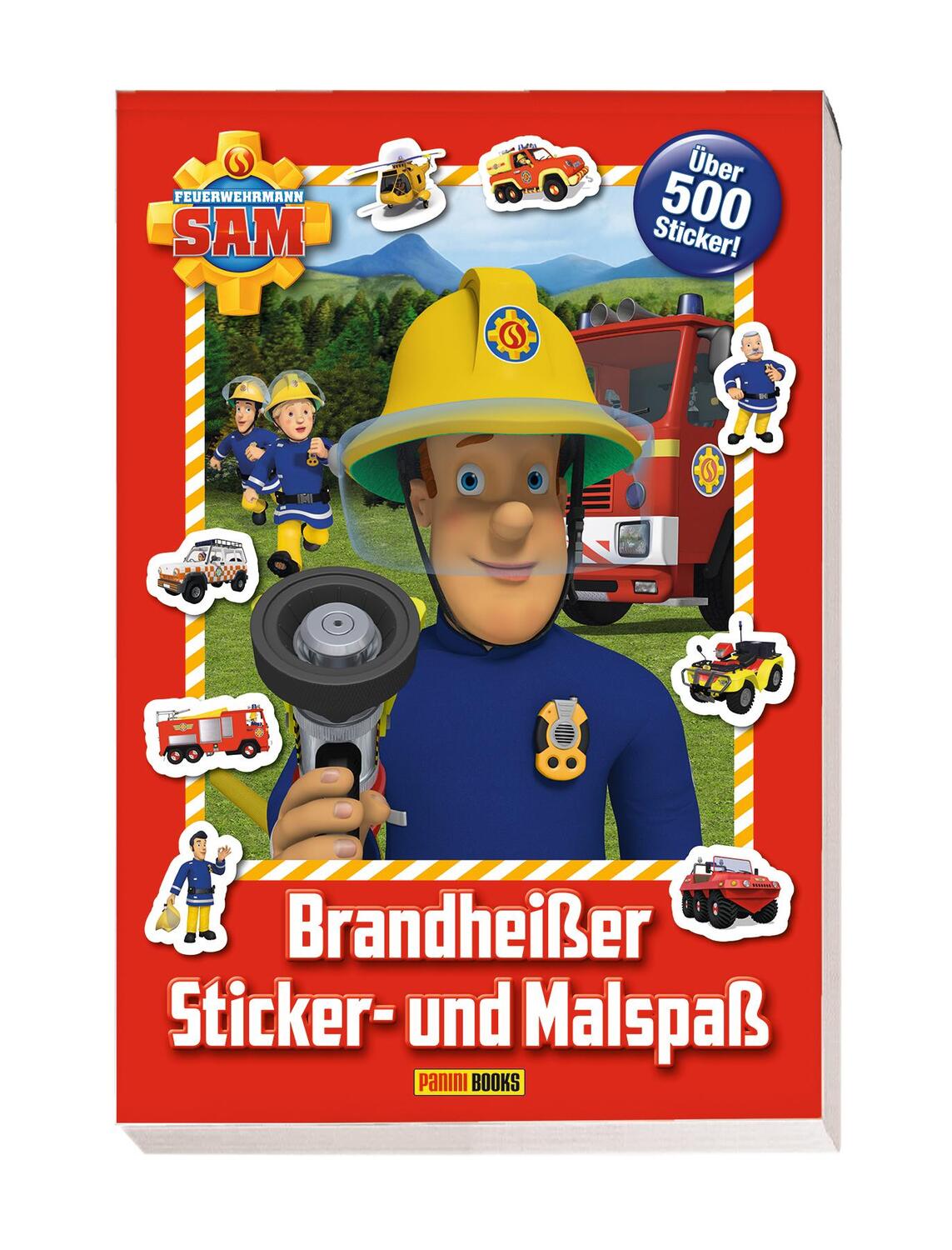 Cover: 9783833236006 | Feuerwehrmann Sam: Brandheißer Sticker- und Malspaß | Taschenbuch
