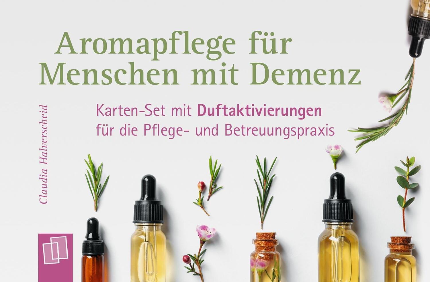 Cover: 9783834647429 | Aromapflege für Menschen mit Demenz | Claudia Halverscheid | Box