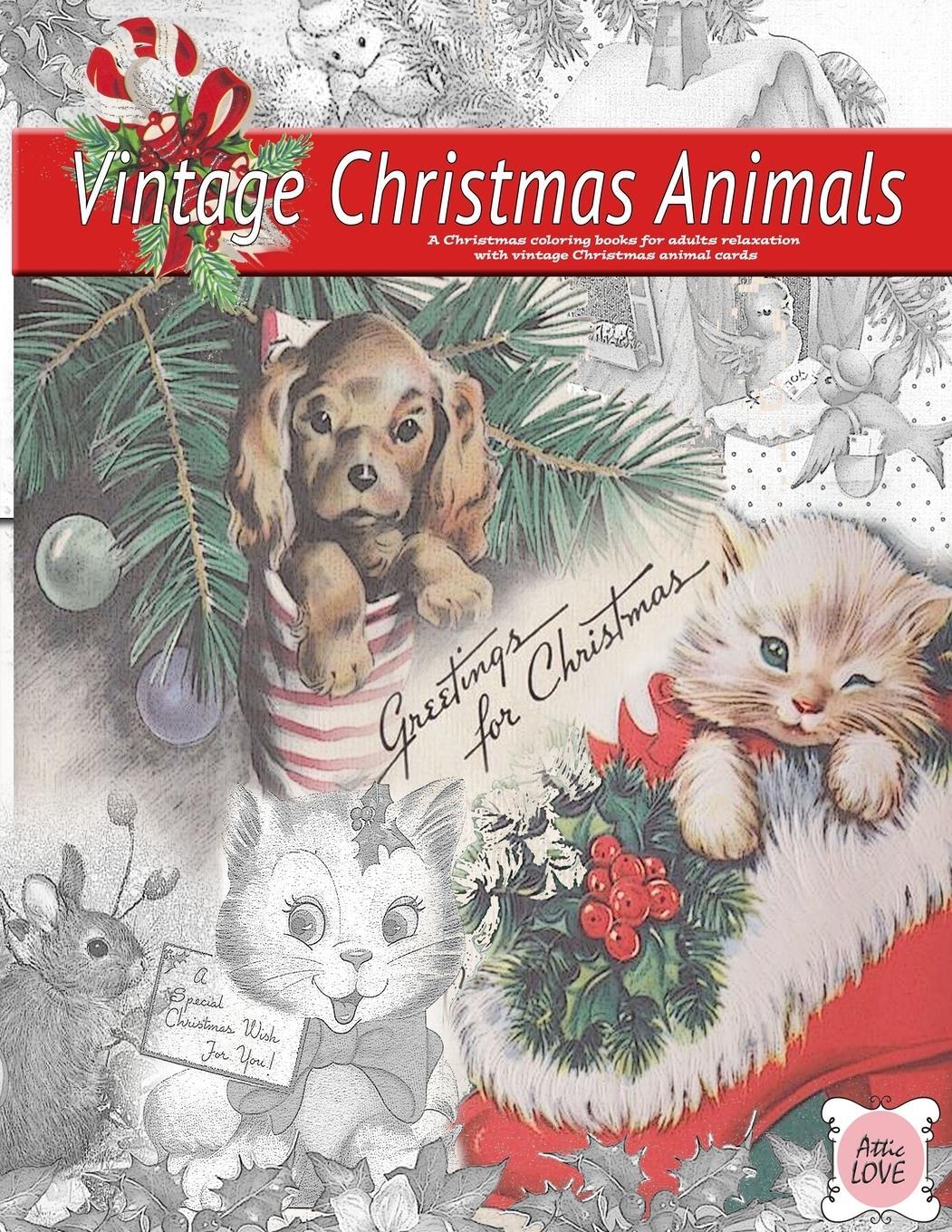 Cover: 9783767092488 | Greeting for Christmas (vintage Christmas animals) A Christmas...