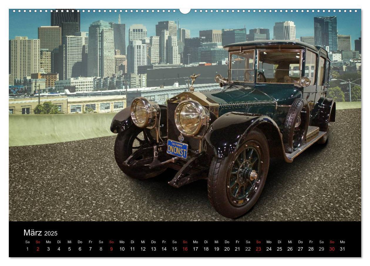 Bild: 9783435610471 | Oldtimer-Kunst (Wandkalender 2025 DIN A2 quer), CALVENDO...