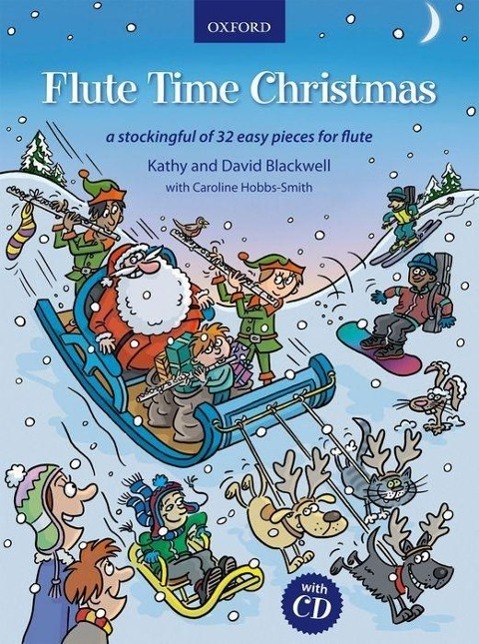 Cover: 9780193379275 | Flute Time Christmas | Mit CD, Oxford University Press | Broschüre