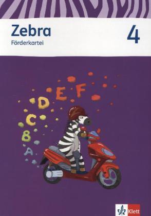 Cover: 9783122706869 | Zebra 4 | Förderkartei Klasse 4 | Stück | Loseblatt | 2014 | Klett