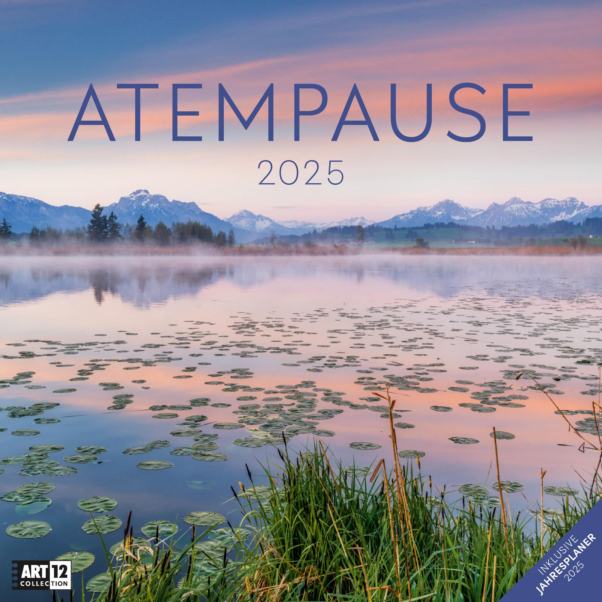 Cover: 9783838445052 | Atempause Kalender 2025 | Ackermann Kunstverlag | Kalender | 28 S.