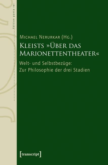 Cover: 9783837622294 | Kleists 'Über das Marionettentheater' | Taschenbuch | 284 S. | Deutsch