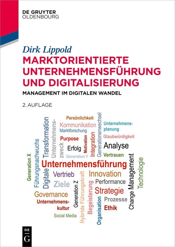 Cover: 9783110744071 | Marktorientierte Unternehmensführung und Digitalisierung | Lippold