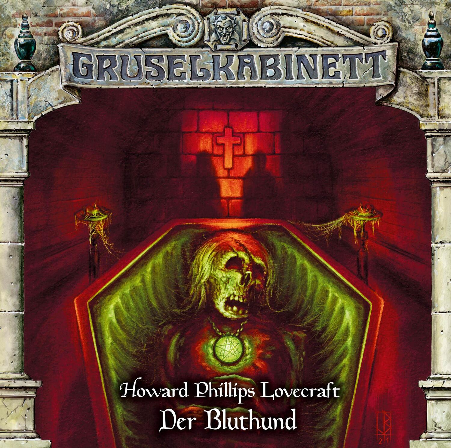 Cover: 9783785783849 | Gruselkabinett - Folge 174 | Der Bluthund. Hörspiel. | H. P. Lovecraft
