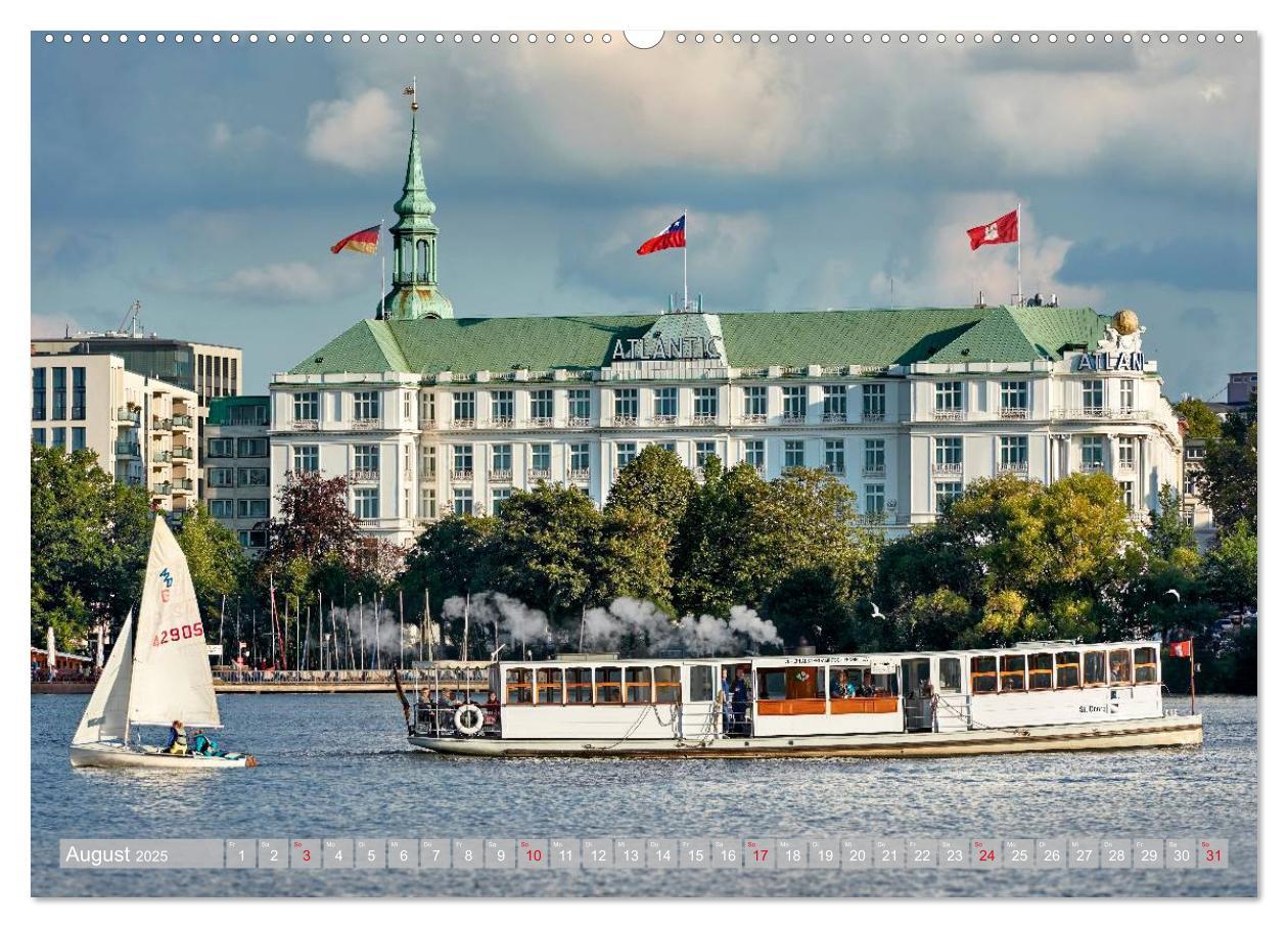 Bild: 9783435508426 | Hamburg Stadt an der Alster und Elbe (Wandkalender 2025 DIN A2...