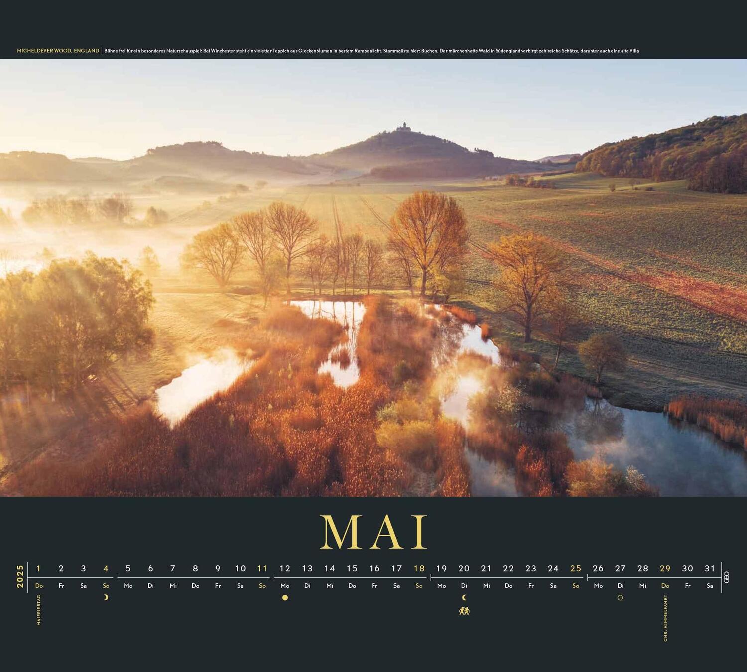 Bild: 4002725988768 | GEO Deutschland 2025 - Wand-Kalender - Poster-Kalender -...