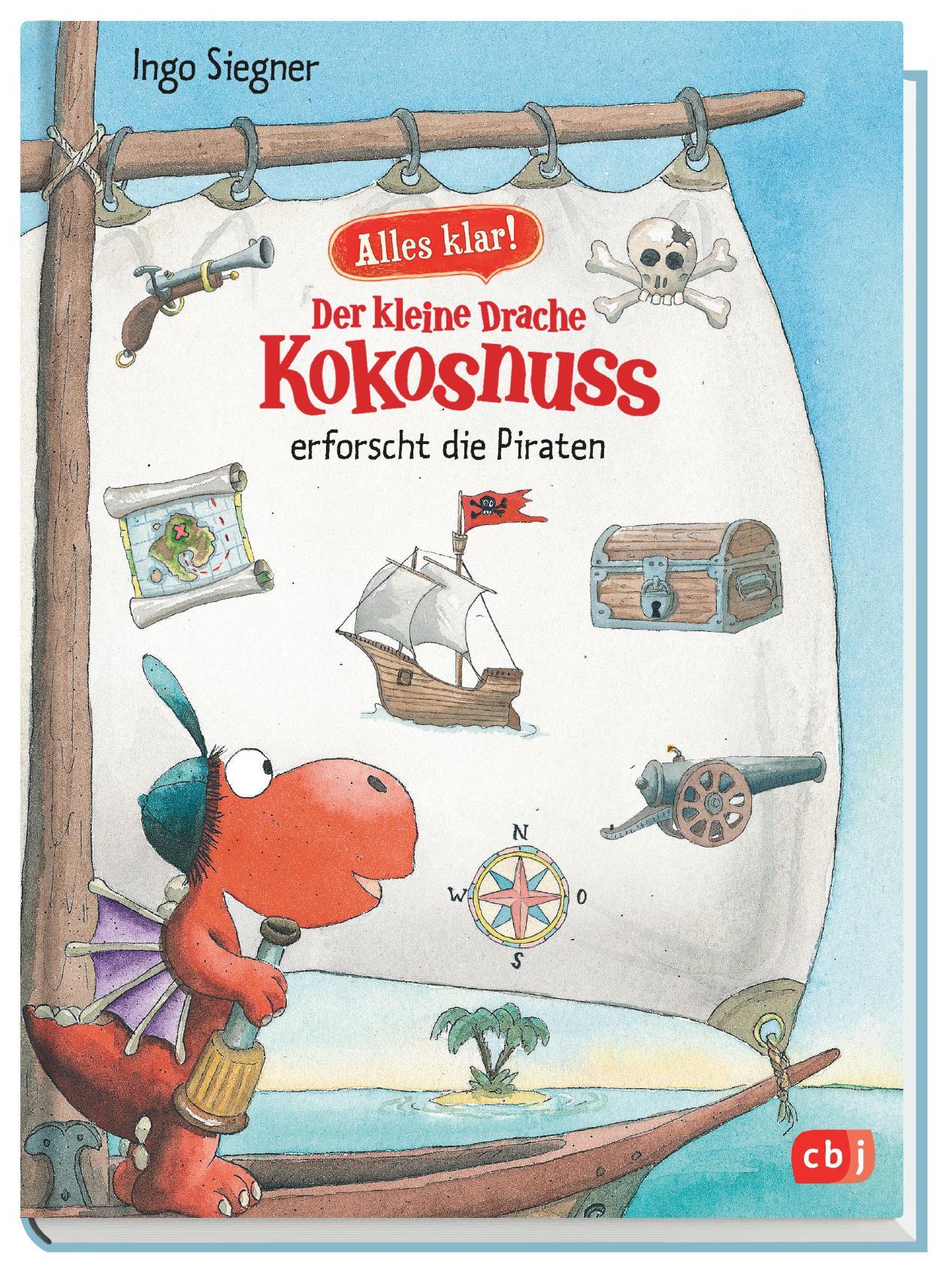 Bild: 9783570172773 | Alles klar! Der kleine Drache Kokosnuss erforscht die Piraten | Buch