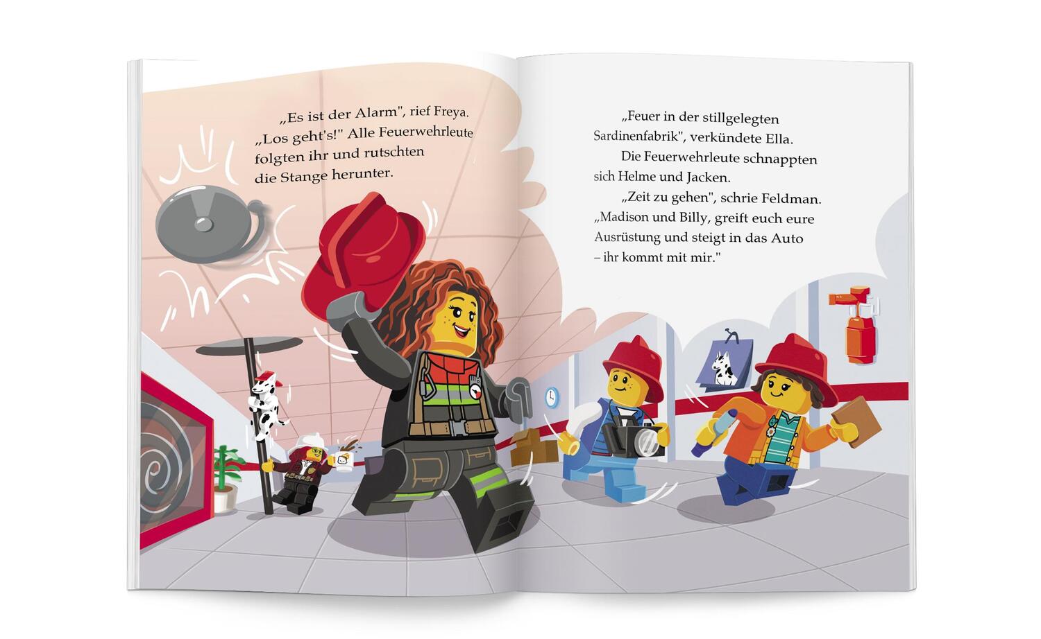 Bild: 9783960807490 | LEGO® City - Bei der Feuerwehr | Buch | LEGO® City | 48 S. | Deutsch