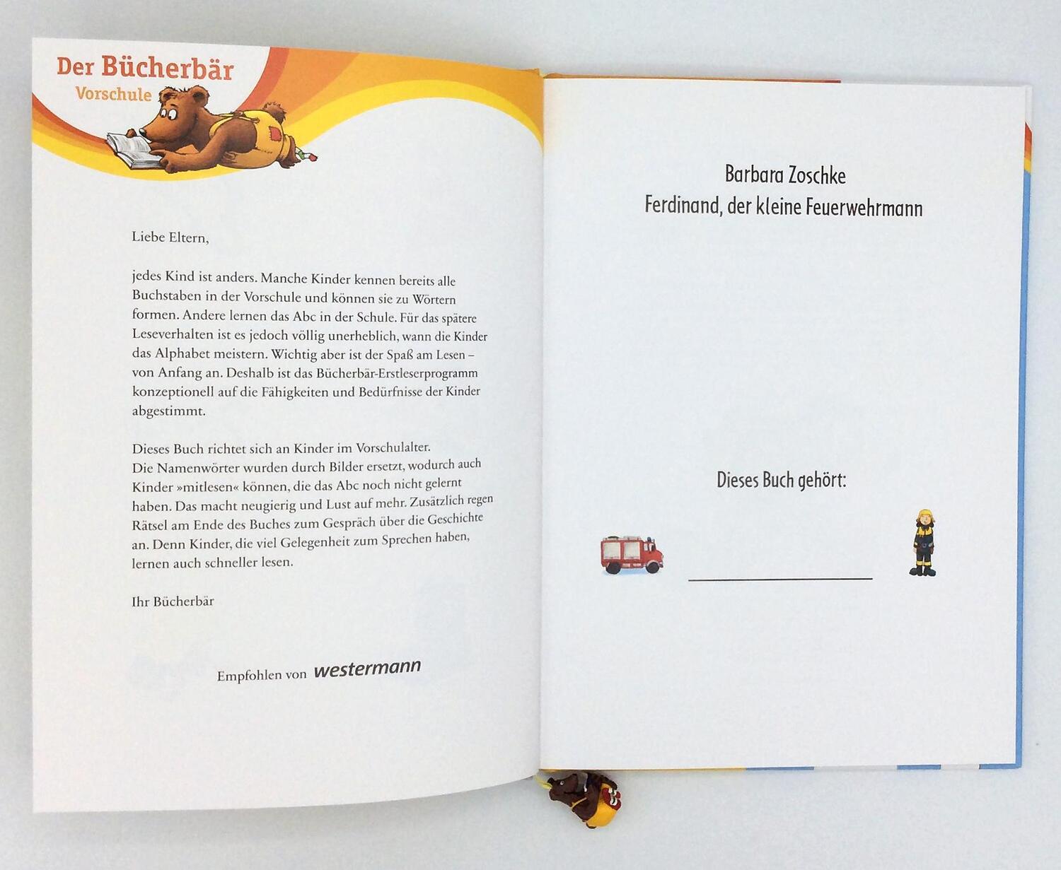 Bild: 9783401716480 | Ferdinand, der kleine Feuerwehrmann | Barbara Zoschke | Buch | 56 S.