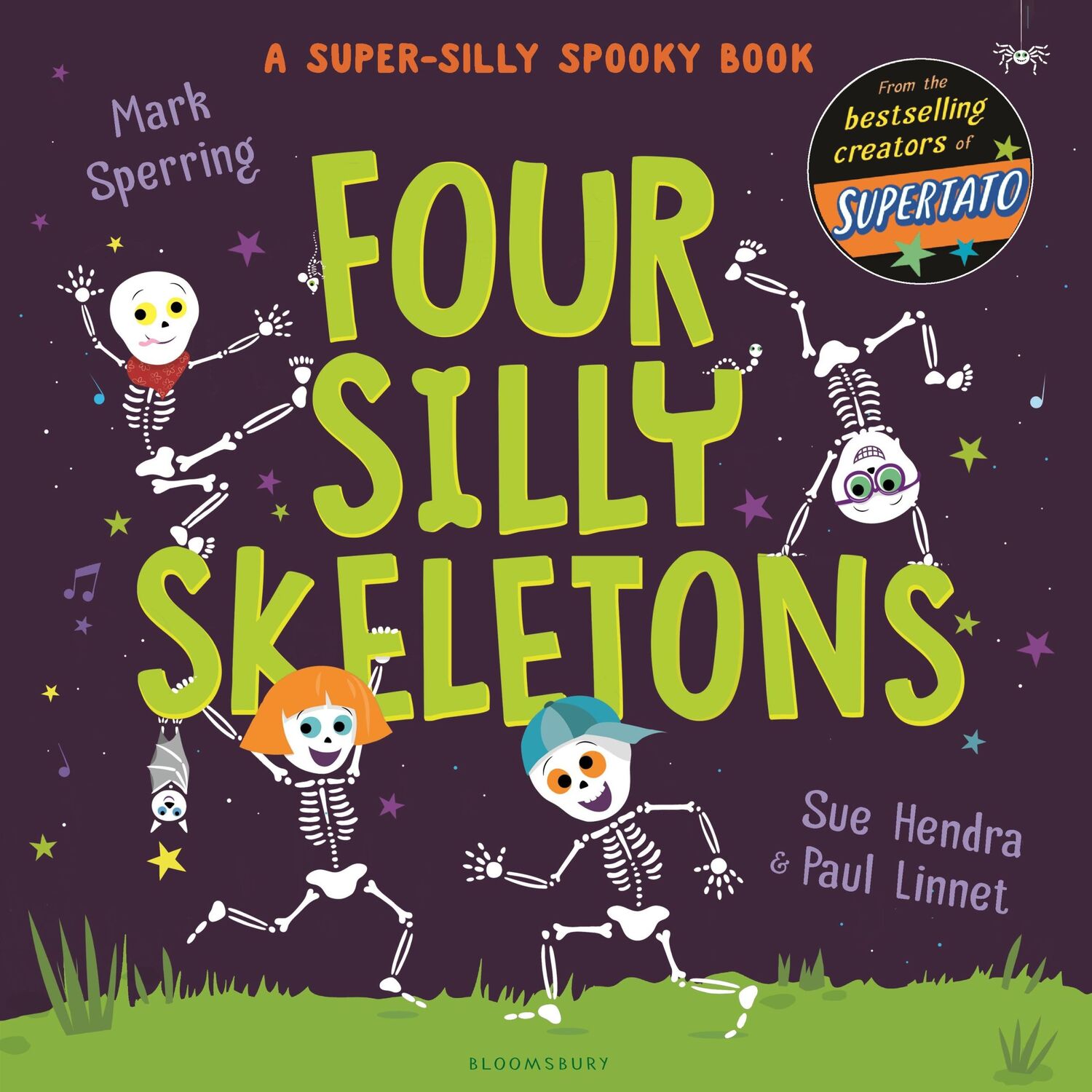 Cover: 9781526642431 | Four Silly Skeletons | The perfect picture book for Halloween! | Buch