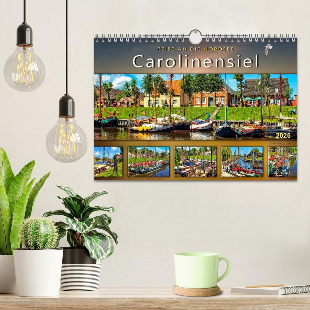 Bild: 9783435436217 | Reise an die Nordsee - Carolinensiel (Wandkalender 2025 DIN A4...