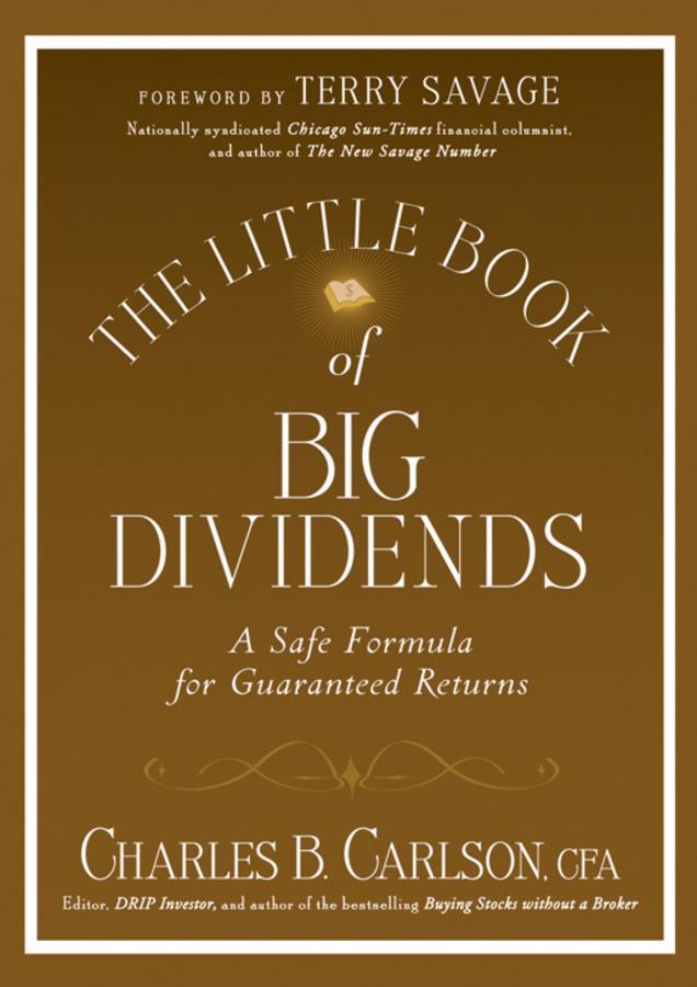 Cover: 9780470567999 | The Little Book of Big Dividends | Charles B Carlson | Buch | 180 S.