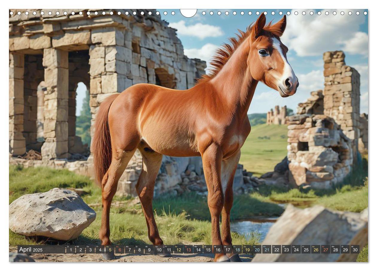 Bild: 9783457171004 | Schöne wilde Mustangs (Wandkalender 2025 DIN A3 quer), CALVENDO...