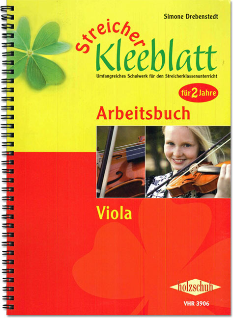 Cover: 9790201304489 | Streicher Kleeblatt, Arbeitsbuch | Simone Drebenstedt | Taschenbuch