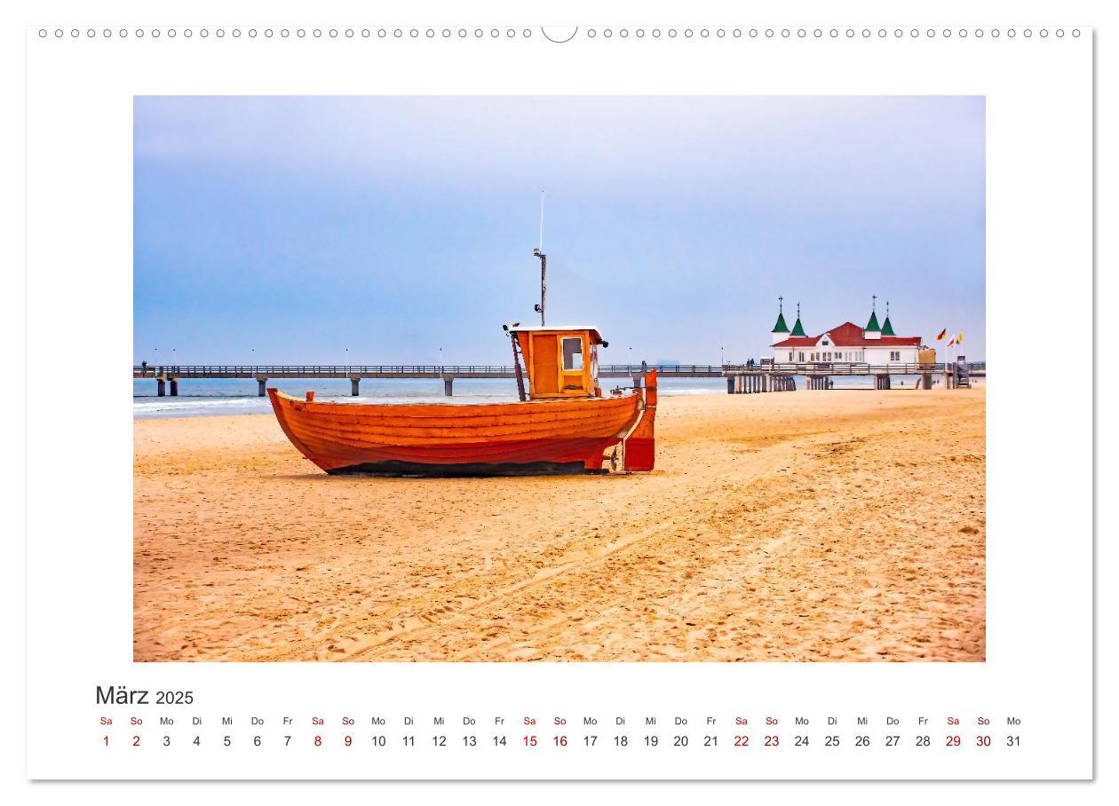 Bild: 9783435031344 | Usedom - ein Traumreiseziel (Wandkalender 2025 DIN A2 quer),...