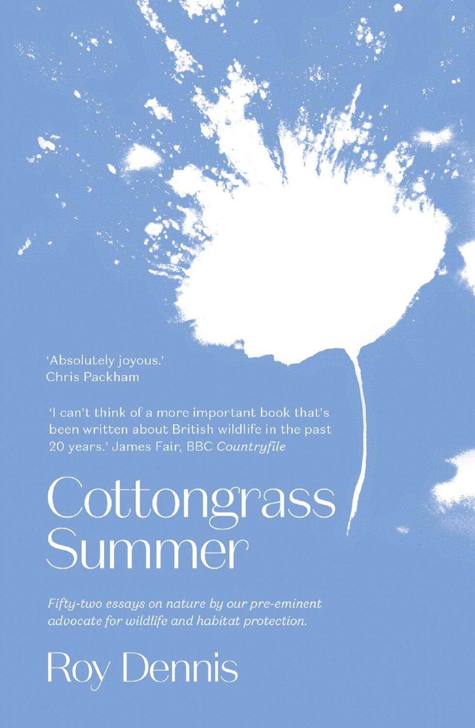 Cover: 9781912235889 | Cottongrass Summer | Essays of a naturalist throughout the year | Buch