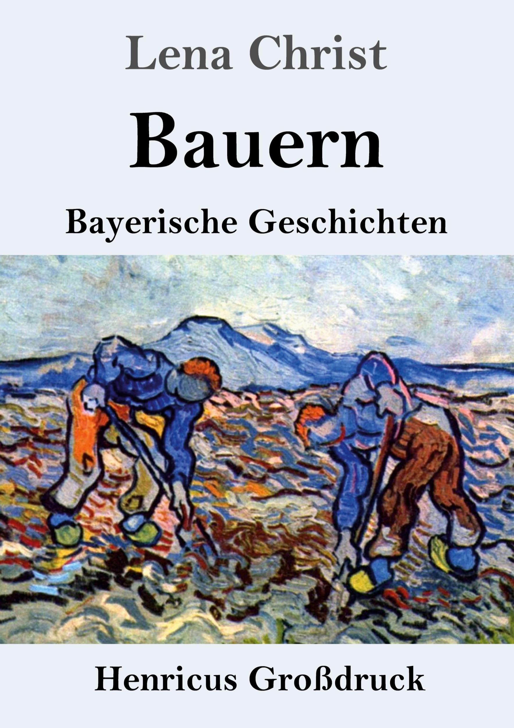 Cover: 9783847856405 | Bauern (Großdruck) | Bayerische Geschichten | Lena Christ | Buch