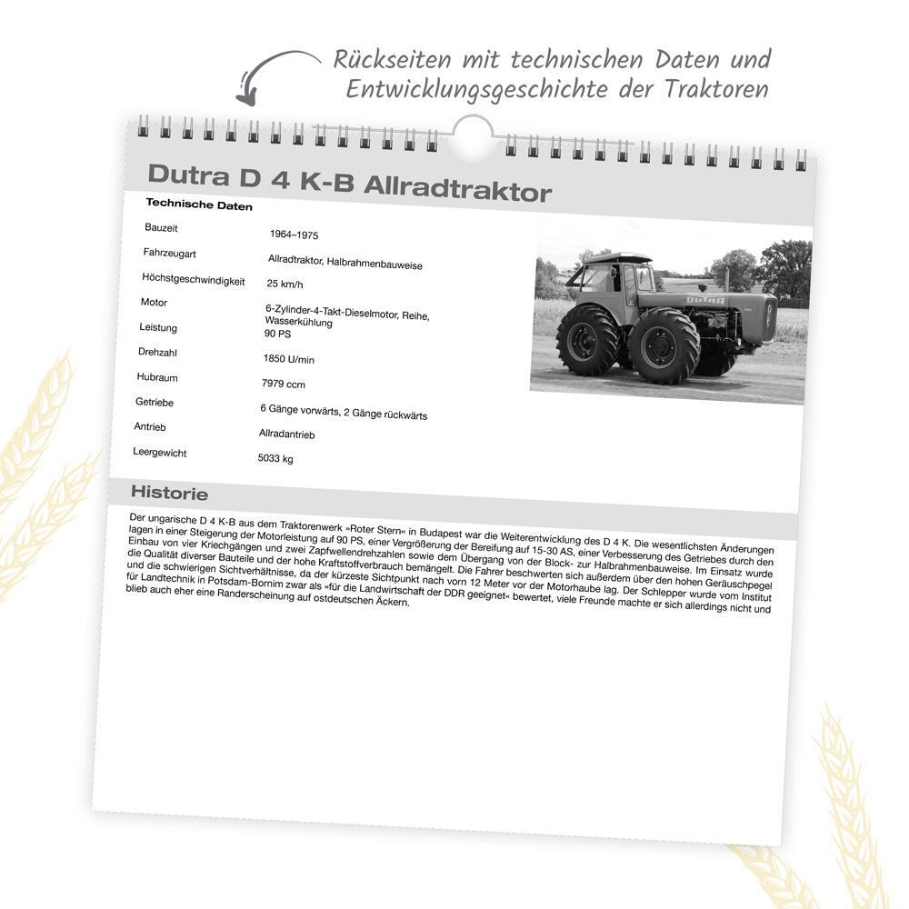 Bild: 9783988022615 | Trötsch Technikkalender DDR-Traktoren 2025 | KG | Kalender | 24 S.