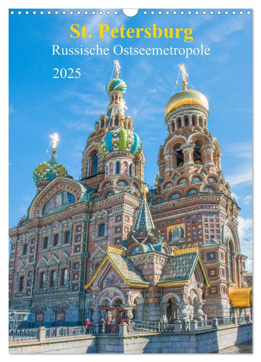 Cover: 9783435954445 | St. Petersburg - Russische Ostseemetropole (Wandkalender 2025 DIN...