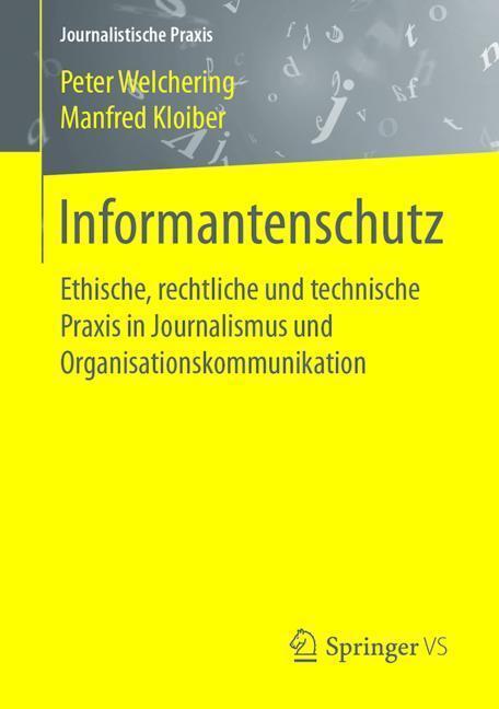 Cover: 9783658087180 | Informantenschutz | Manfred Kloiber (u. a.) | Taschenbuch | Paperback
