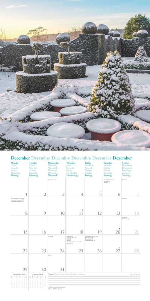 Bild: 4002725988003 | N NEUMANNVERLAGE - English Country Gardens 2025 Broschürenkalender,...