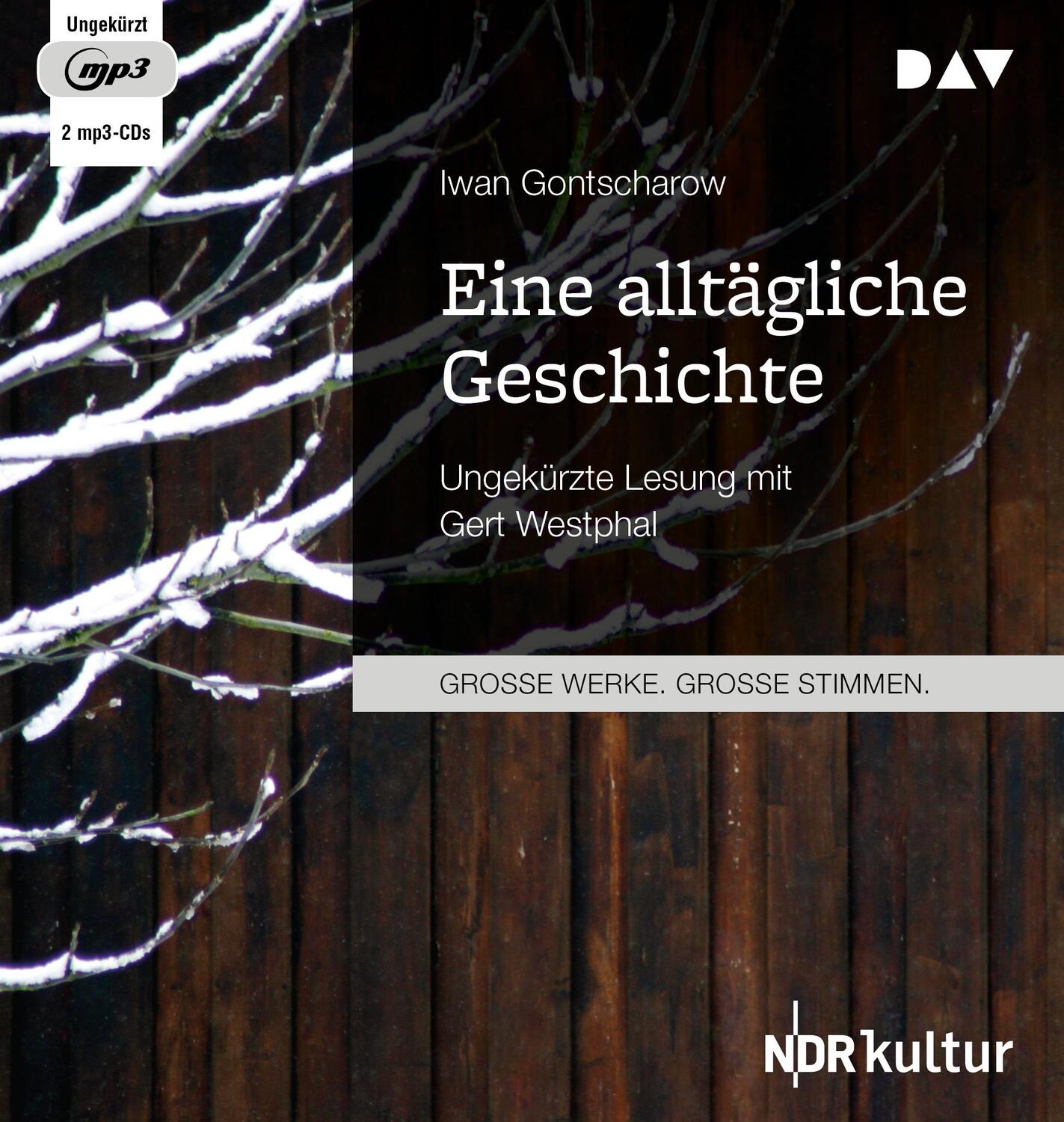 Cover: 9783742413895 | Eine alltägliche Geschichte | Iwan Gontscharow | MP3 | 2 | Deutsch