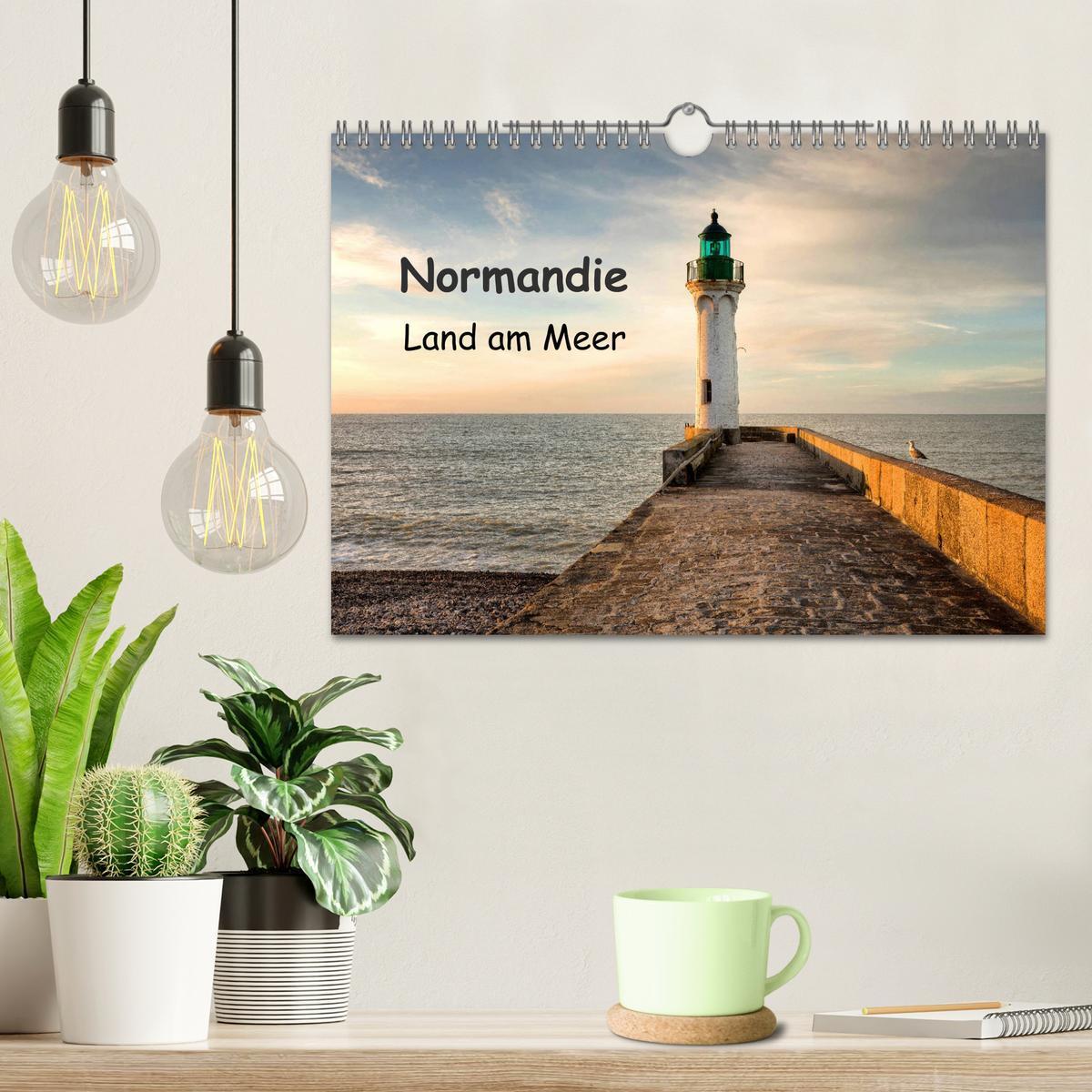 Bild: 9783435359813 | Normandie - Land am Meer (Wandkalender 2025 DIN A4 quer), CALVENDO...