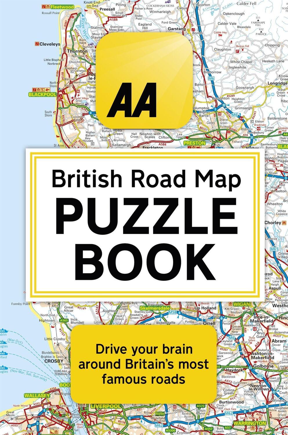 Cover: 9780751578973 | The AA British Road Map Puzzle Book | Helen Brocklehurst | Taschenbuch