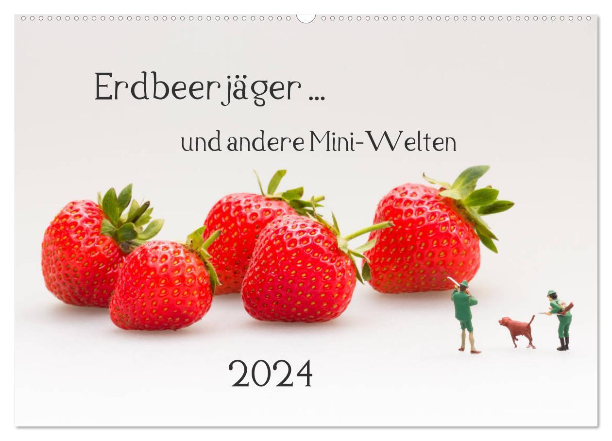 Cover: 9783383149368 | Erdbeerjäger ... und andere Mini-Welten (Wandkalender 2024 DIN A2...