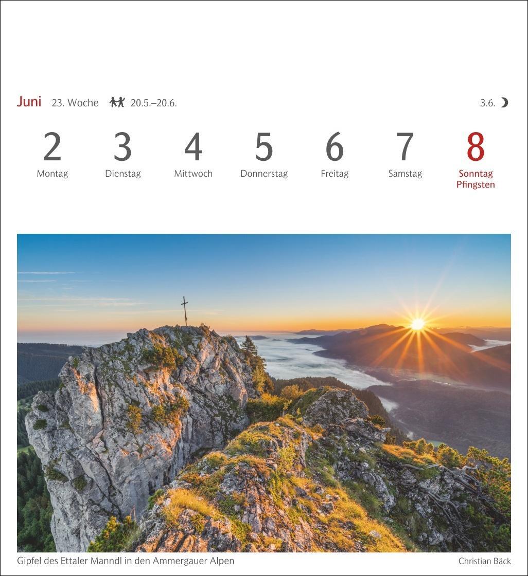 Bild: 9783840033506 | Lichtblicke Postkartenkalender 2025 - Wochenkalender mit 53 Postkarten
