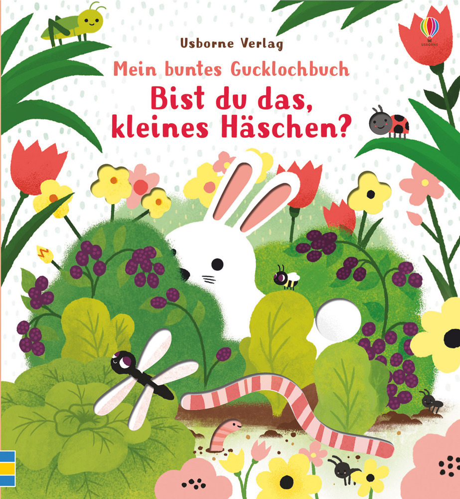 Cover: 9781782328032 | Mein buntes Gucklochbuch: Bist du das, kleines Häschen? | Sam Taplin