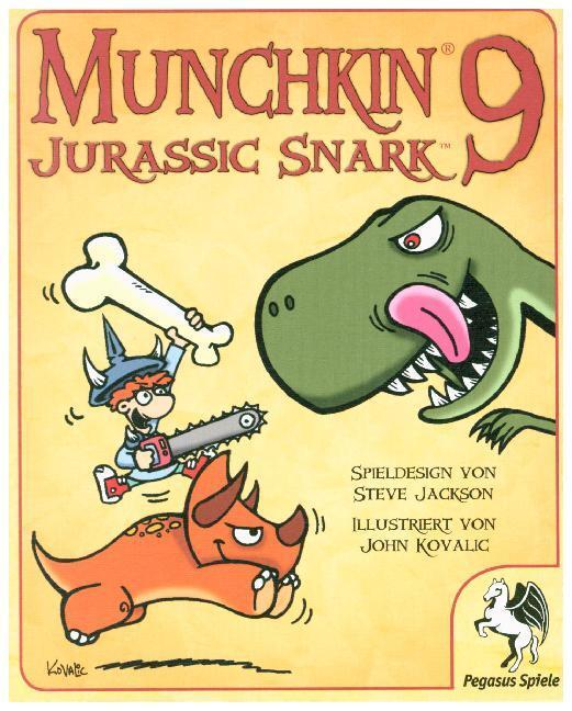 Cover: 4250231716805 | Munchkin 9 - Jurassic Snark | Spiel | Deutsch | 2018 | Pegasus