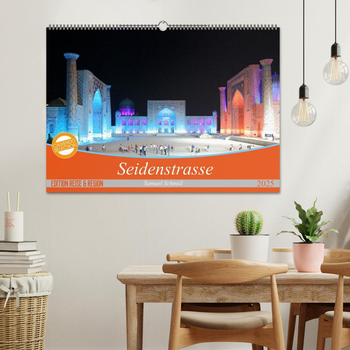 Bild: 9783435591855 | Seidenstrasse (Wandkalender 2025 DIN A2 quer), CALVENDO Monatskalender