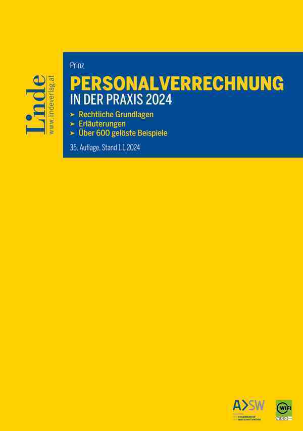 Cover: 9783707348255 | Personalverrechnung in der Praxis 2024 | Irina Prinz | Buch | 1760 S.