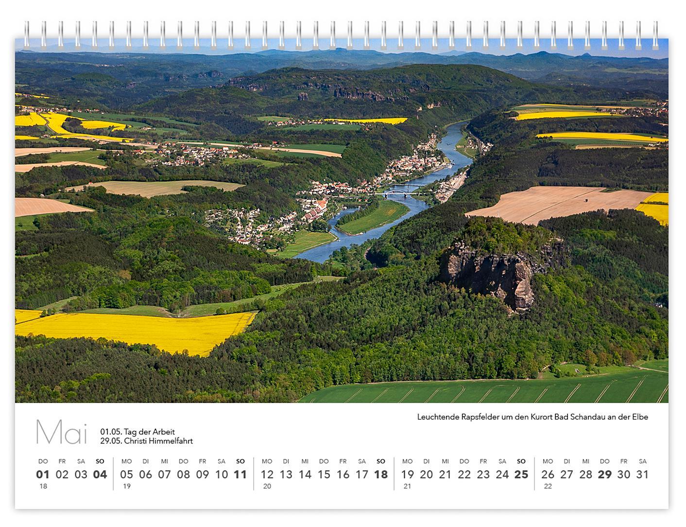 Bild: 9783910680807 | Kalender Sächsische Schweiz kompakt 2025 | K4 Verlag (u. a.) | Deutsch