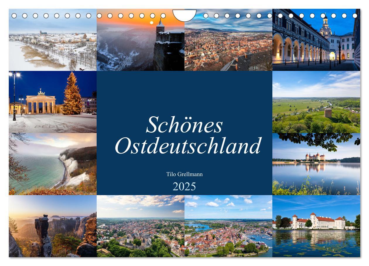 Cover: 9783383996443 | Schönes Ostdeutschland (Wandkalender 2025 DIN A4 quer), CALVENDO...