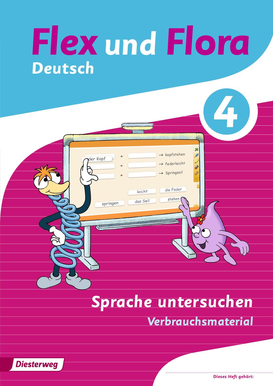 Cover: 9783425145372 | Flex und Flora 4 . Heft Sprache untersuchen: Verbrauchsmaterial | 2015