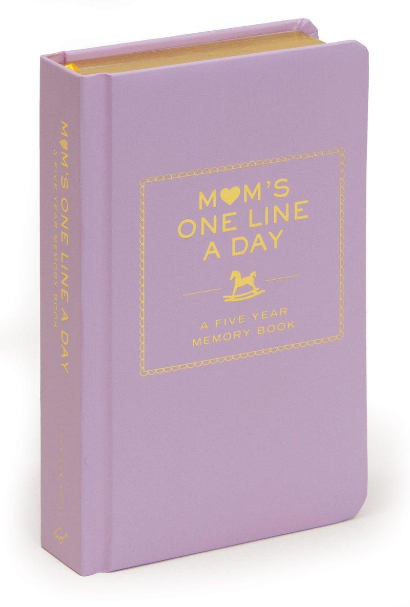 Cover: 9780811874908 | Mom's One Line a Day: A Five-Year Memory Book | Chronicle Books | Buch