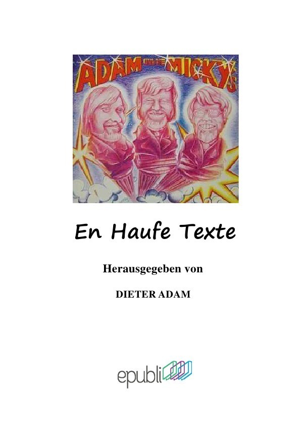 Cover: 9783737570534 | en Haufe Texte | Dieter Adam | Taschenbuch | 532 S. | Deutsch | 2015