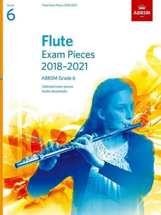 Cover: 9781848497894 | Flute Exam Pieces 2018-2021 Grade 6 | ABRSM | Buch + Online-Audio