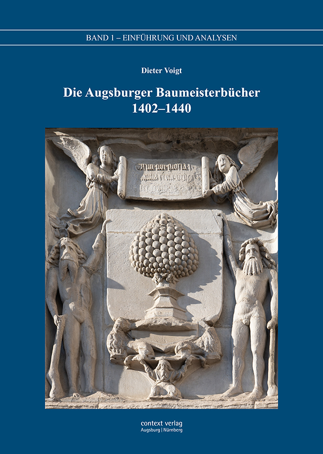 Cover: 9783946917403 | Die Augsburger Baumeisterbücher 1402 - 1440 | Dieter Voigt | Buch