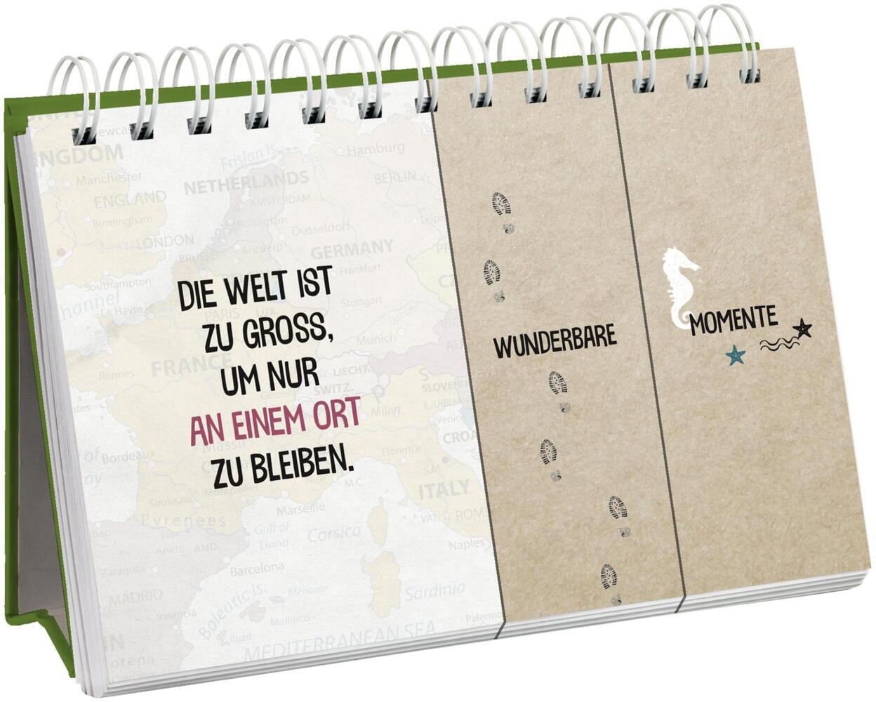 Bild: 9783848500291 | Mein Urlaubscountdown (Stil: Landkarte) | Groh Verlag | Taschenbuch