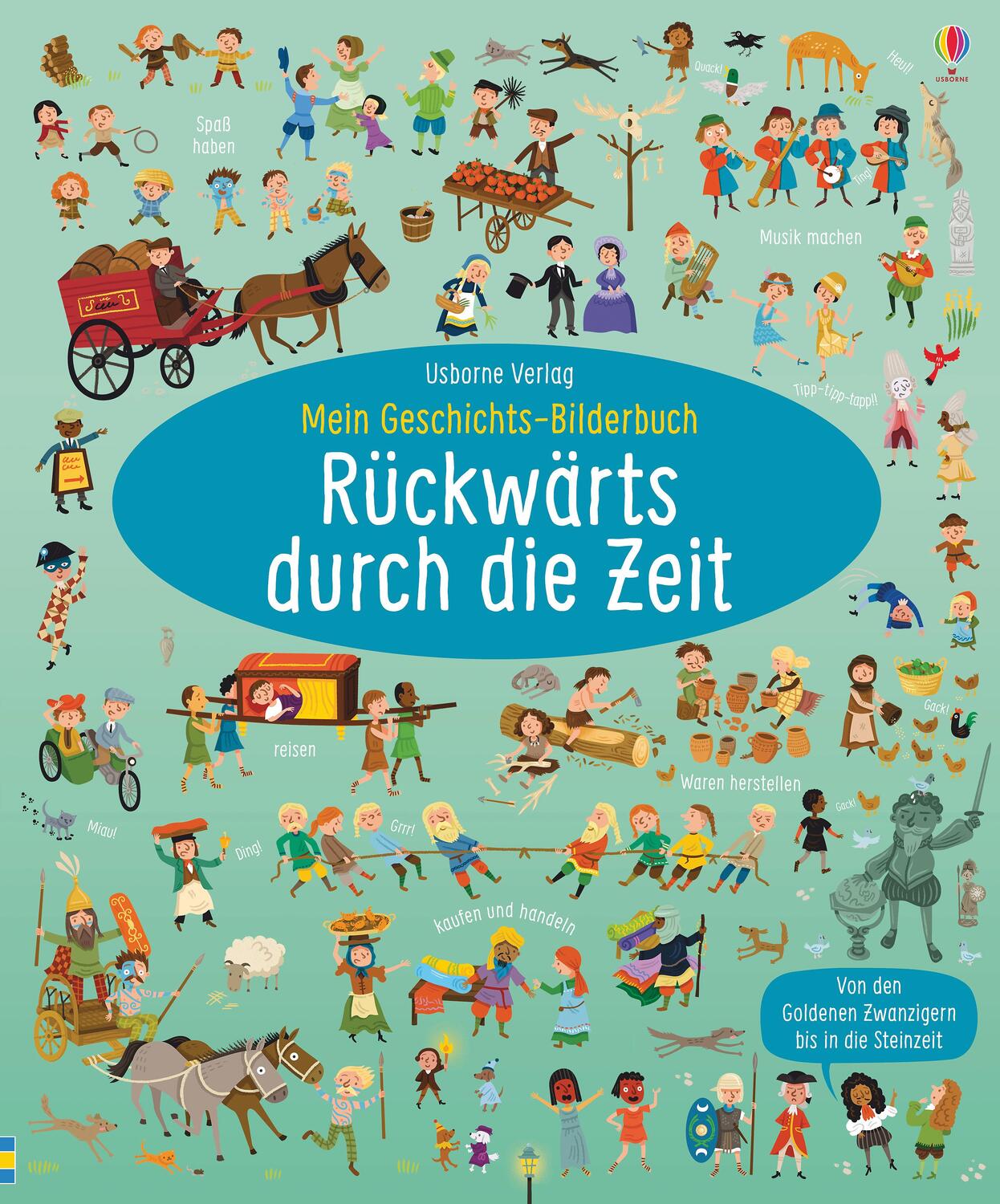 Cover: 9781789413410 | Mein Geschichts-Bilderbuch: Rückwärts durch die Zeit | Baer (u. a.)