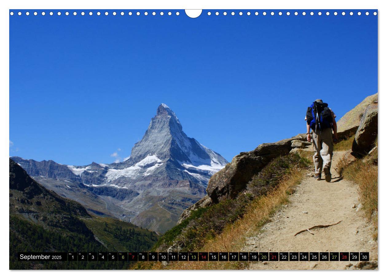 Bild: 9783435213931 | Und ewig lockt das Matterhorn (Wandkalender 2025 DIN A3 quer),...