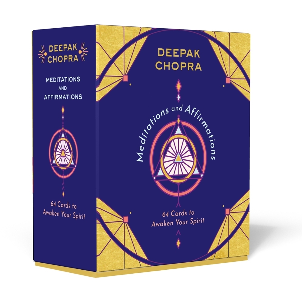 Cover: 9781846046728 | Meditations and Affirmations | 64 Cards to Awaken Your Spirit | Chopra