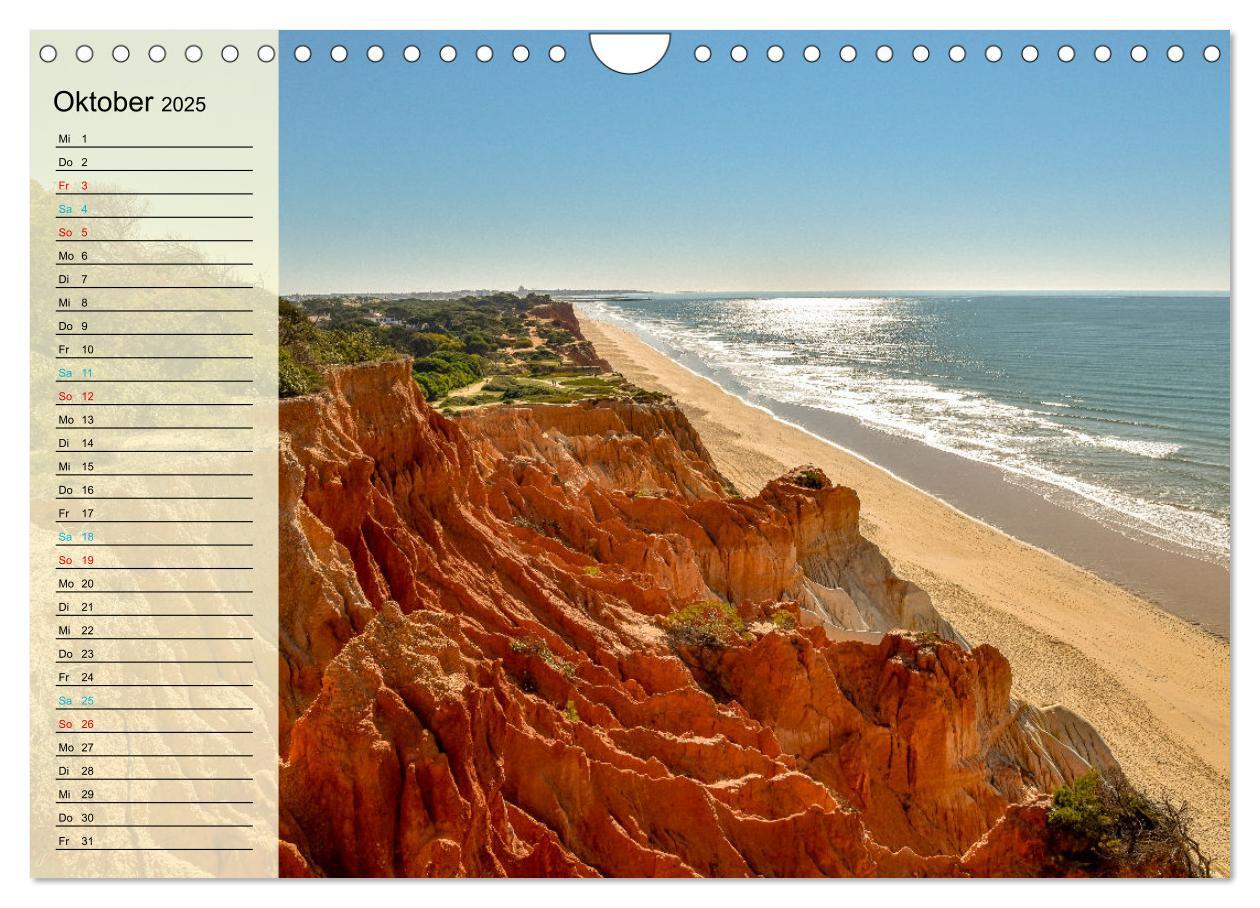 Bild: 9783435092338 | Die Küste der Algarve (Wandkalender 2025 DIN A4 quer), CALVENDO...