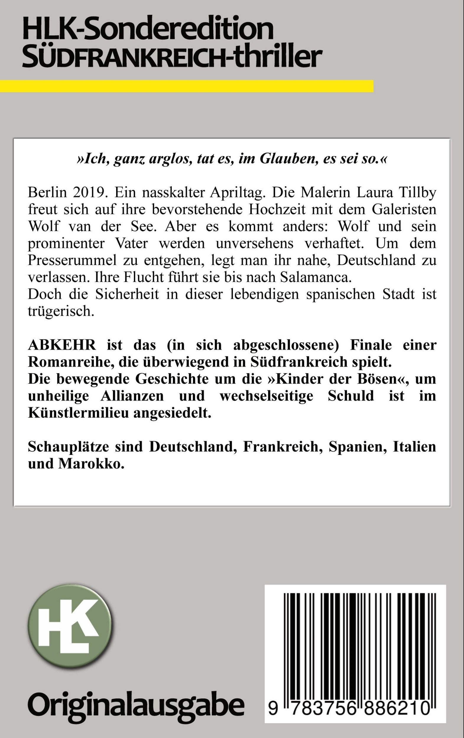 Rückseite: 9783756886210 | Abkehr | Packendes Finale der Krimi-Reihe | Helene Luise Köppel | Buch